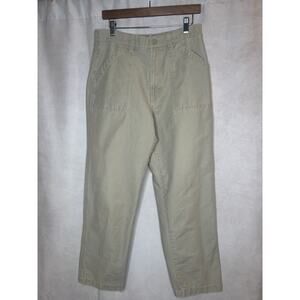 Route 66 Men’s 34x32 Khaki Cotton Pants Straight Leg Classic Fit